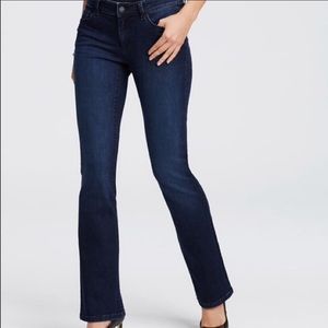 Loft Ann Taylor Petite Modern Fit Boot Cut Jeans